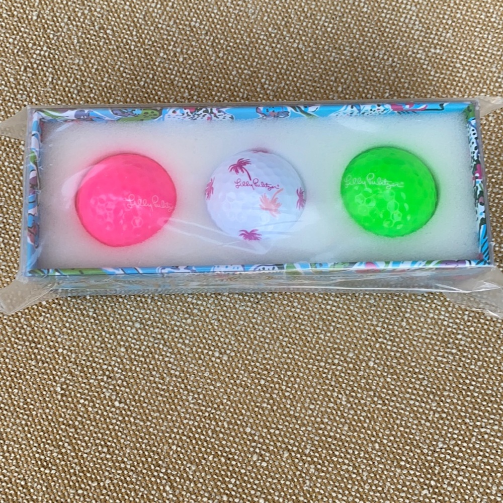 Lilly Pulitzer Golf Balls Set